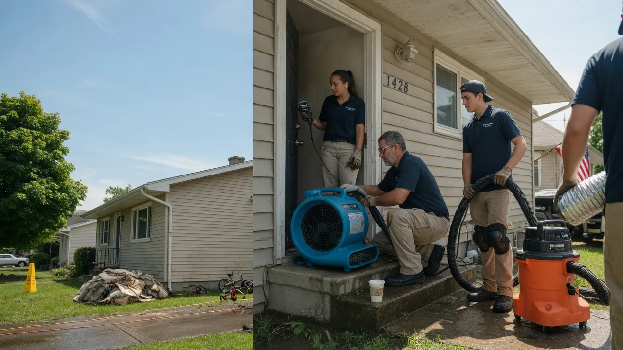 Water Damage Restoration in Olustee, OK near me